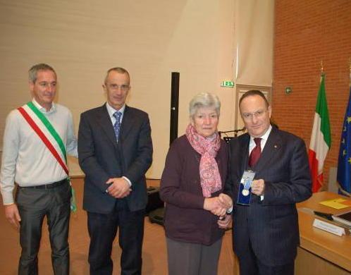 La medaglia d’onore in ricordo di Gino Nardi 