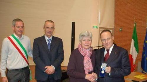 La medaglia d’onore in ricordo di Gino Nardi