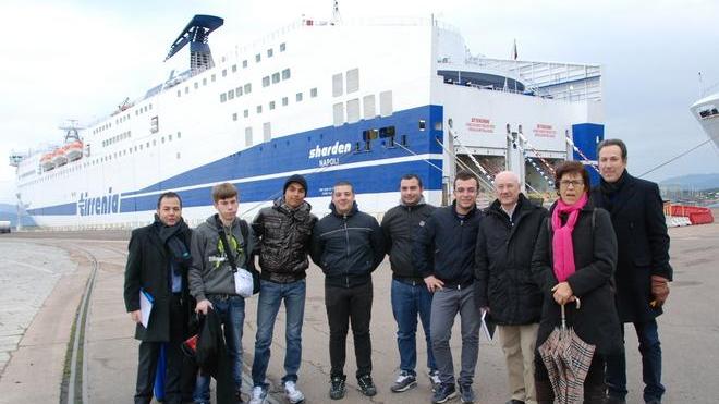 Gli studenti galluresi sulle navi Tirrenia: il lavoro del futuro 