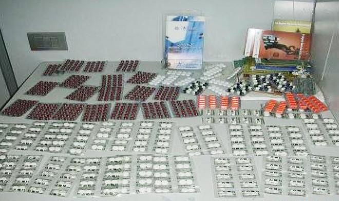 Sequestro di medicine e cibo provenienti dalla Cina