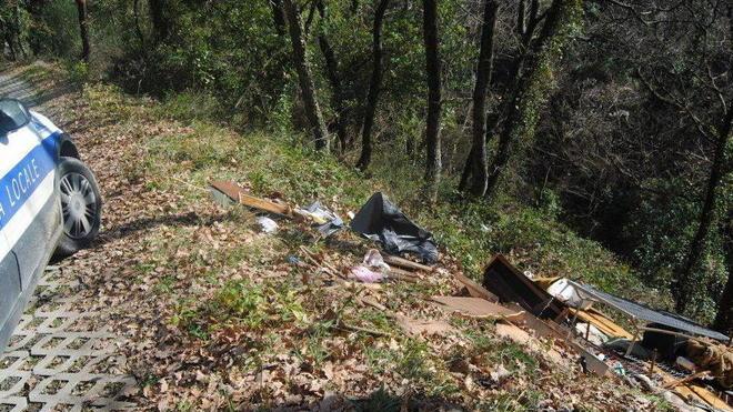Discarica abusiva scoperta a Ponzano