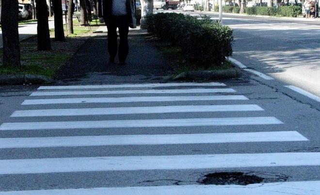 Una trappola... per i pedoni