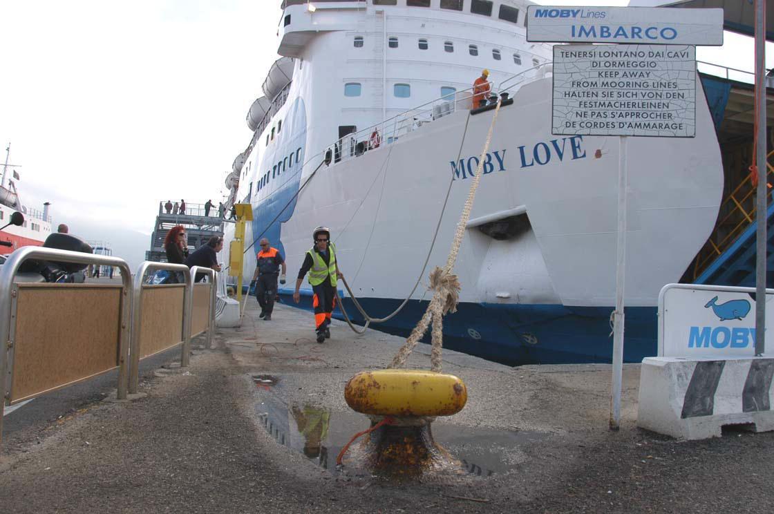 Moby, scattati i nuovi orari Due corse in più a marzo 