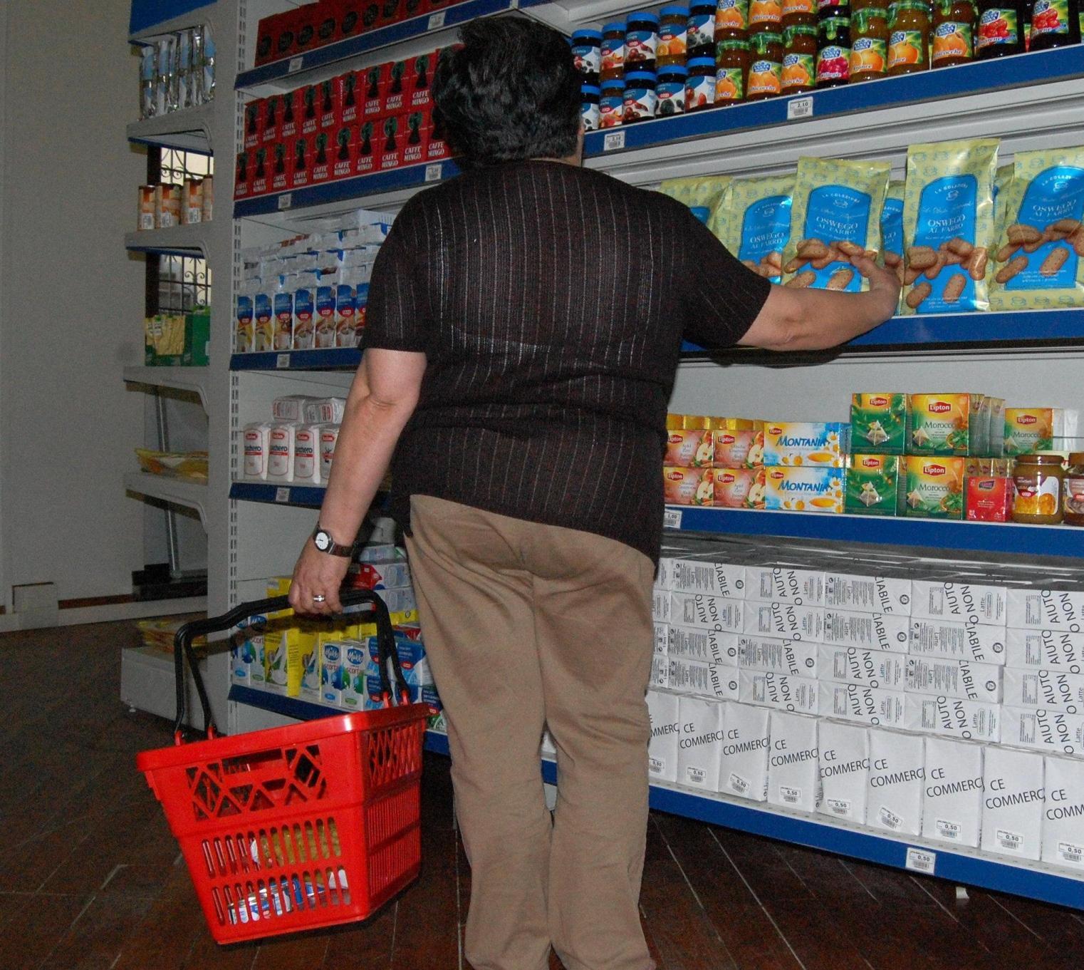 Emporio solidale, donati più di 250 quintali di cibo 