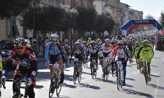 In duemila a pedalare nel sole ma il più bravo è stato Di Salvo