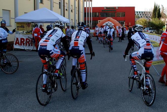Cicloturismo, la festa della Uisp al Granduca