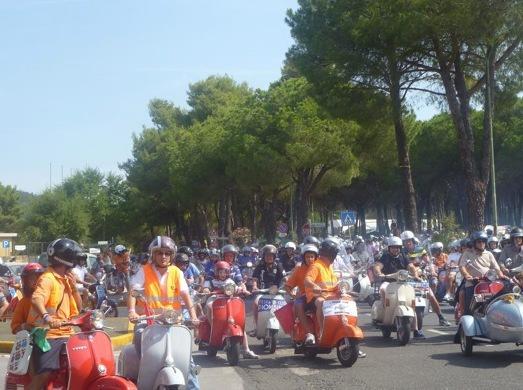 L’avventura tedesca del gruppo Vespa club