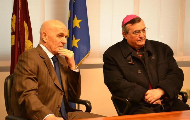 Agostinelli in visita in Questura 