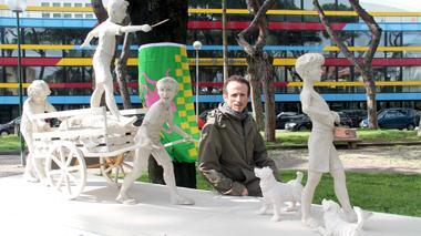 Una scultura di Libero Maggini per abbellire la piazzetta Viani