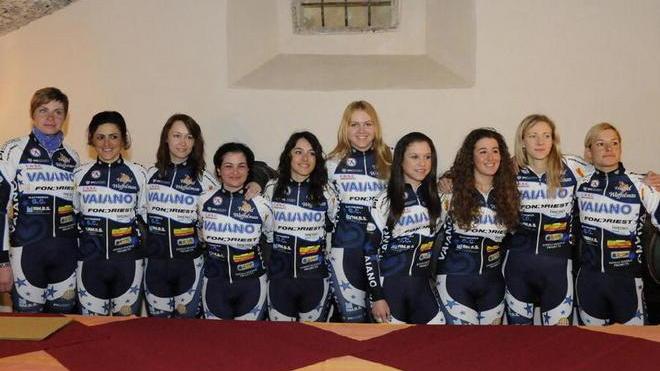 Vaiano Fondriest ecco il team rosa