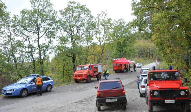 Resti umani a Niccioleta vicino al fucile di Nucci 