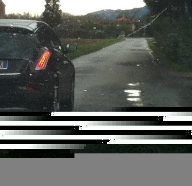 Rotonda del Frizzone completamente senza illuminazione 