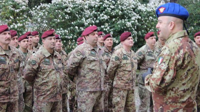 Alla Folgore il generale Bernardini 