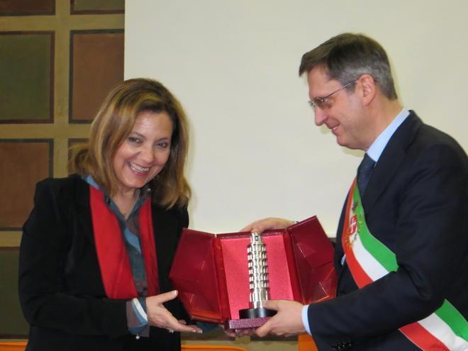 La Torre d’Argento alla sindaca anti ’ndrangheta 