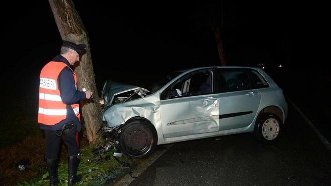 Ambulanza coinvolta nello scontro dopo un soccorso