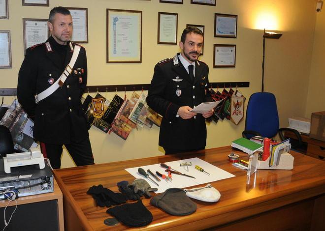 Bloccata una banda specializzata in furti 