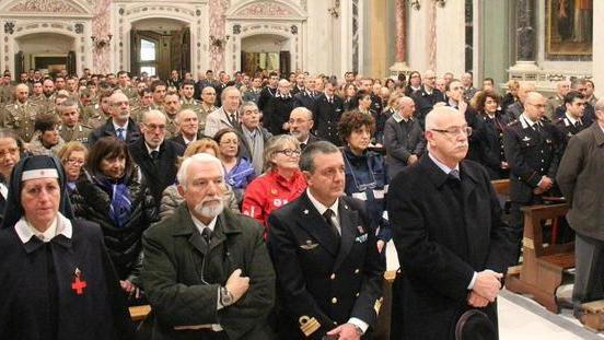 Santuario gremito dai militari