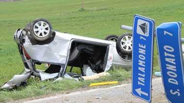 Scontro tra due auto, muore coppia di coniugi