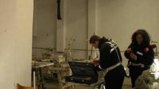 Dentro il furgone trasportava macchinari sequestrati in un’azienda