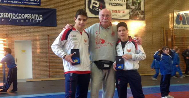 Zuccaro Labellarte e Gaddini sul podio nel trofeo Athena