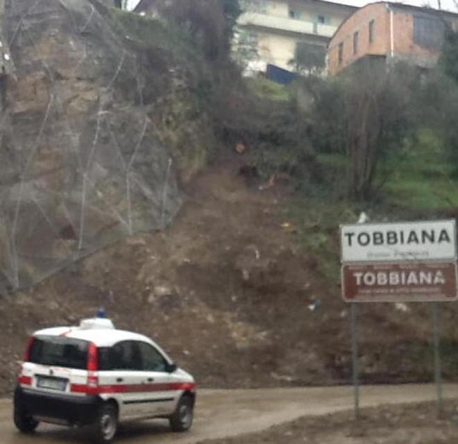Esce l’Agna famiglie isolate a Tobbiana