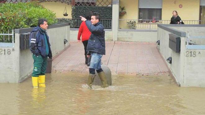 Tante le strade interrotte per le frane