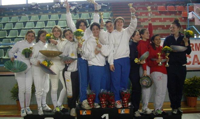 Scherma rosa, Viareggio promossa in serie C-1
