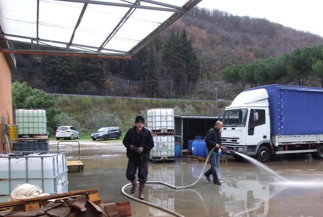 A cedere stavolta è stato il reticolo di fossi e torrentelli 