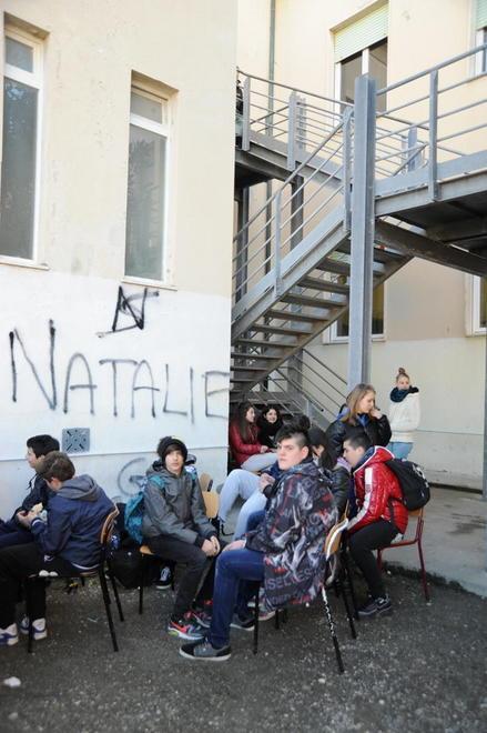 Termosifoni in tilt e gli studenti dell’Isis scioperano 