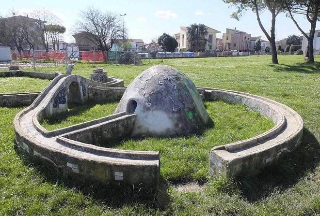 Anche la pista delle palline è opera d’arte: dimenticata 