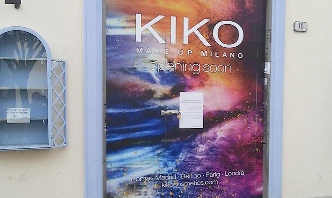 Nuovi negozi in centro si comincia con Kiko