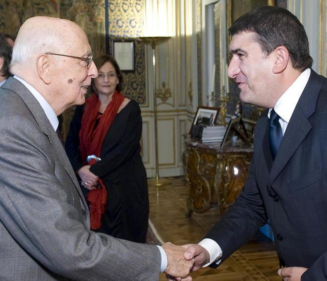Napolitano a Sant’Anna Silicani: si avvera un sogno 