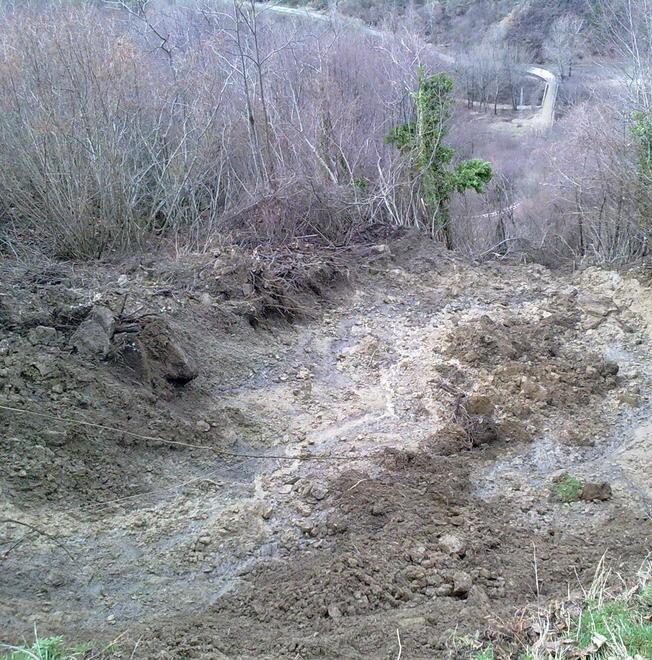 Nuova frana a Sasseta, la conta dei danni