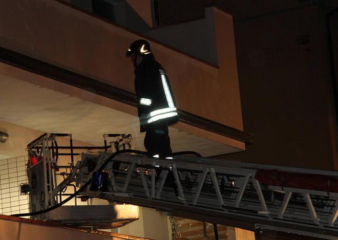 Chiesanuova, fiamme in una casa 