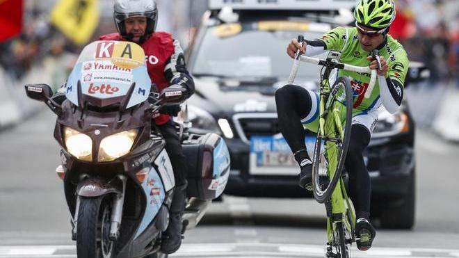 Ciclismo: Sagan super nella Gand-Wevelgem