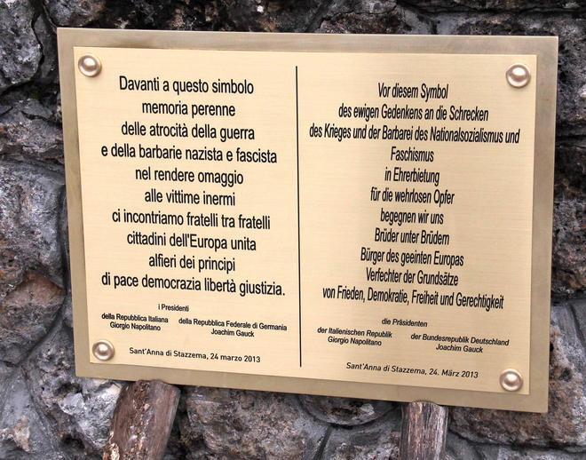Napolitano e Gauck promettono: «Torneremo a Sant’Anna» 