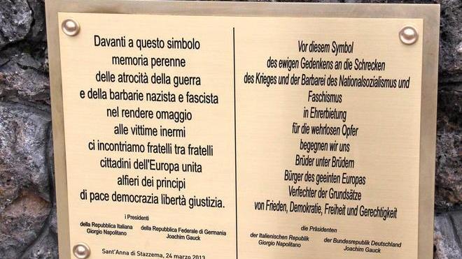 Napolitano e Gauck promettono: «Torneremo a Sant’Anna»