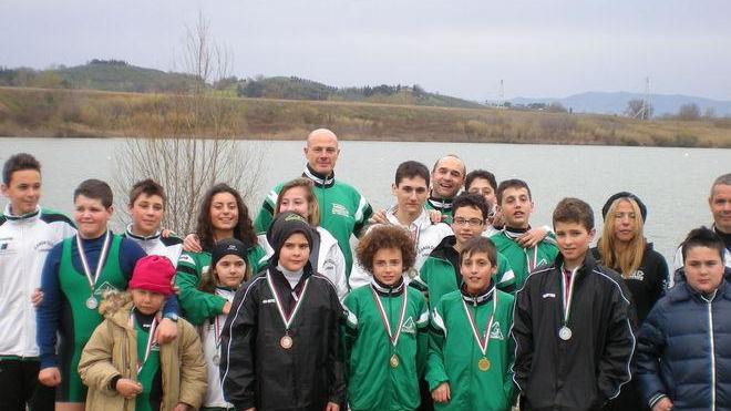 La canoa parla livornese A Roffia 17 medaglie