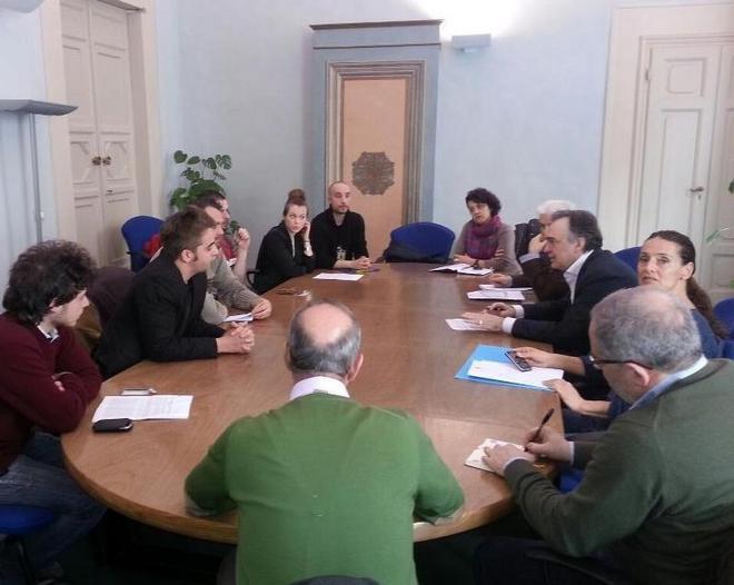 I giovani di Alp ricevuti dal presidente Rossi per parlare di precarietà e diritti 