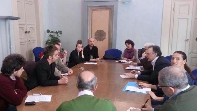 I giovani di Alp ricevuti dal presidente Rossi per parlare di precarietà e diritti