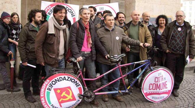 A sinistra lanciano la co-sindaca 