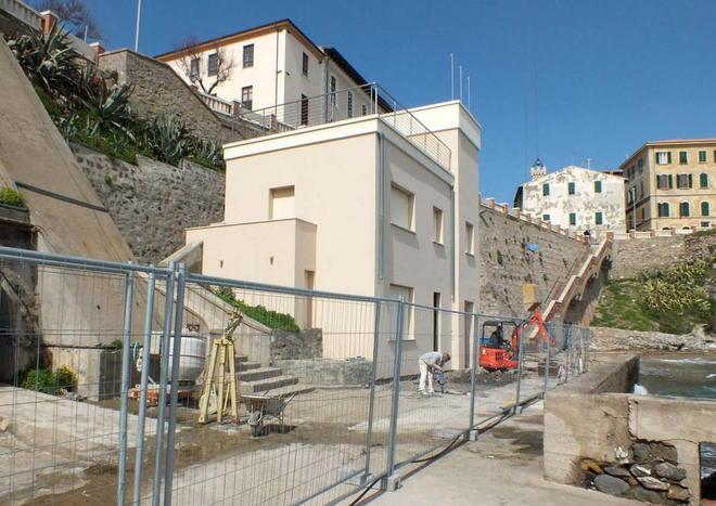 Cantiere aperto al Centro velico per la nuova struttura balneare 