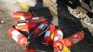 «Così abbiamo spento il fuoco sul treno»