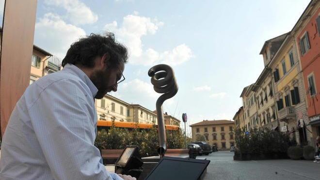 Ed ora una mappa dei locali wi-fi
