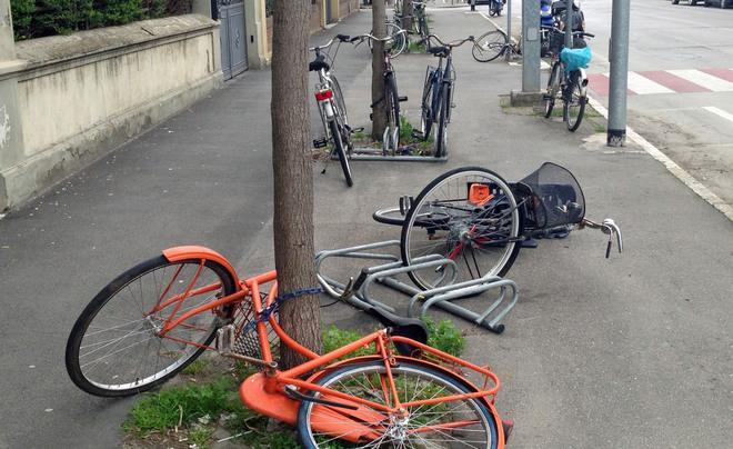 Ecco il cimitero delle biciclette rotte