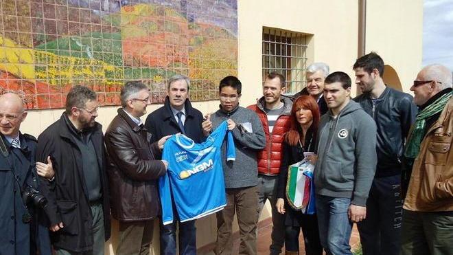 Inaugurato un murales alla Casa di Ventignano