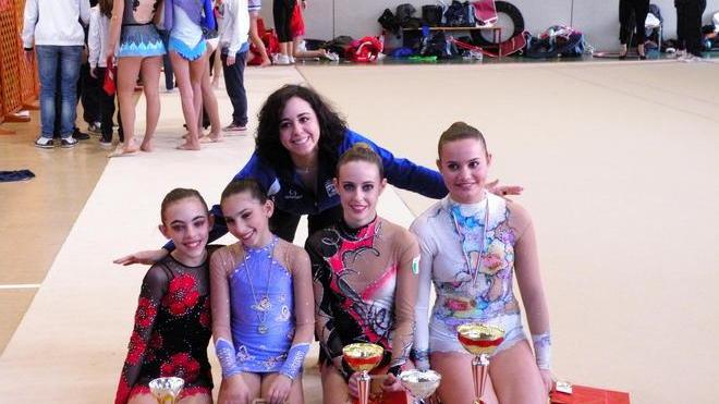 Ritmica, Sara Ventisette si laurea campionessa regionale
