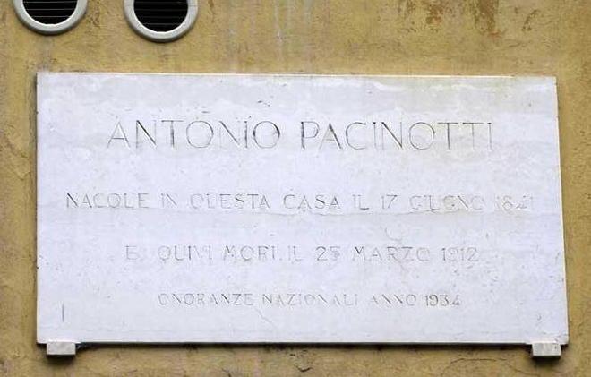 Muore Pacinotti in via Santa Maria