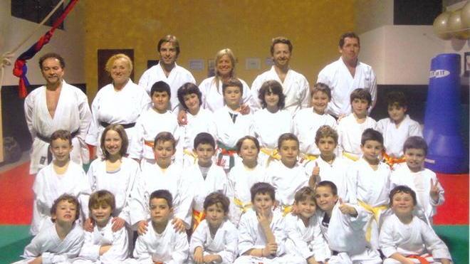 Nuove cinture per i ragazzi del karate