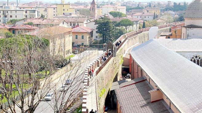La città vista dalle mura è uno spettacolo
